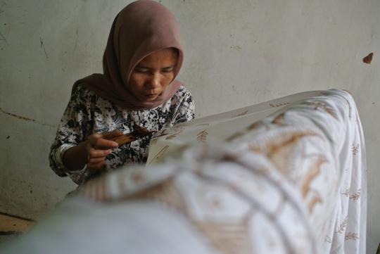 Menengok kerajinan batik Betawi di Bekasi
