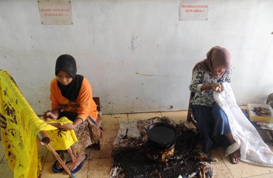 Menengok kerajinan batik Betawi di Bekasi