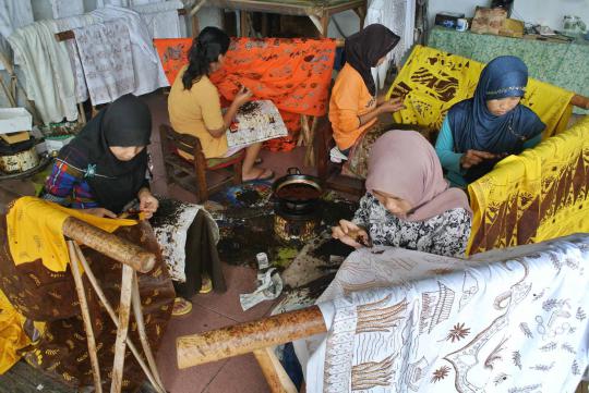 Menengok kerajinan batik Betawi di Bekasi