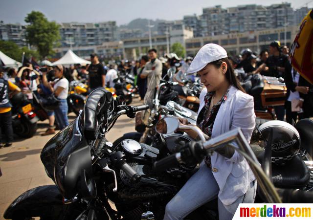 Foto Rally Nasional Harley  Davidson  ke 5 di China 