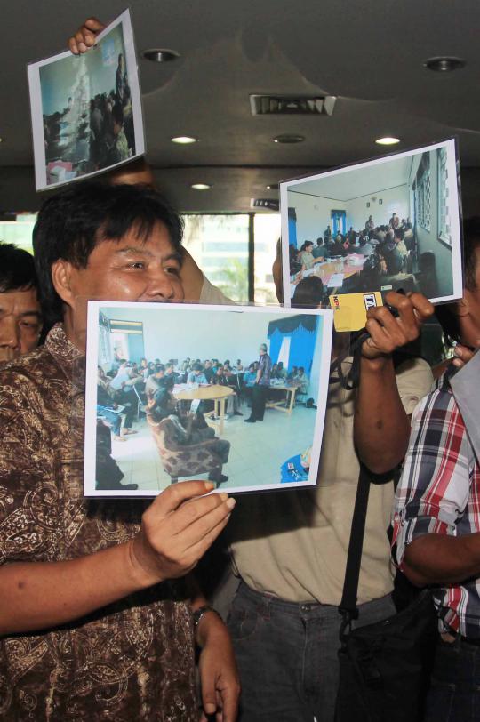 Agus Condro tunjukkan foto aktivitas buruk Lapas ke KPK