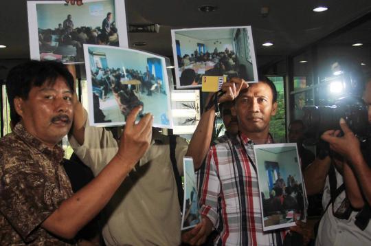 Agus Condro tunjukkan foto aktivitas buruk Lapas ke KPK