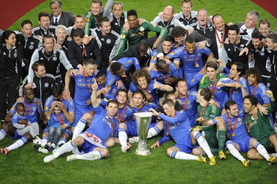 Chelsea boyong piala Liga Eropa UEFA 2013