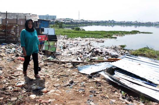 Warga Pluit menanti kepastian proyek normalisasi waduk