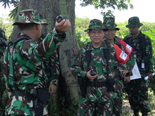 Aksi pasukan Kostrad di Latgab TNI 2013