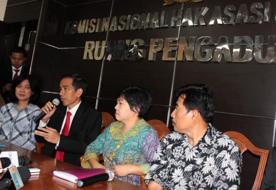 Jokowi jumpa pers di Komnas HAM terkait normalisasi Pluit