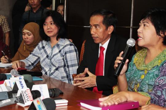 Jokowi jumpa pers di Komnas HAM terkait normalisasi Pluit