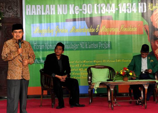 Jusuf Kalla berkunjung ke Ponpes An-Nur Bantul