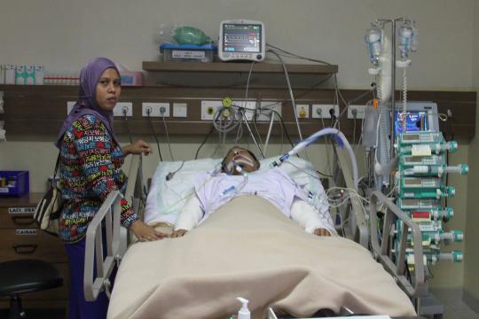 Muhaimin Iskandar jenguk 5 korban longsor Freeport