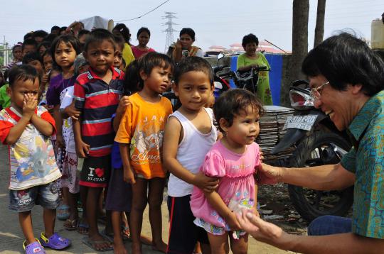 Kak Seto dongengkan anak-anak kurang mampu di Tanah Abang