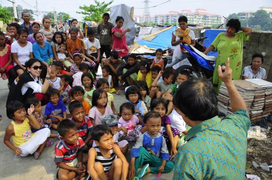 Kak Seto dongengkan anak-anak kurang mampu di Tanah Abang