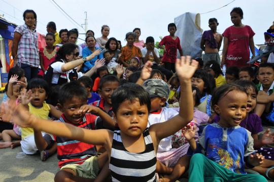 Kak Seto dongengkan anak-anak kurang mampu di Tanah Abang