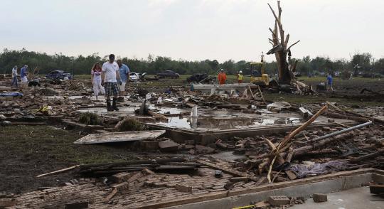 51 Orang tewas tertimbun reruntuhan akibat tornado di Oklahoma