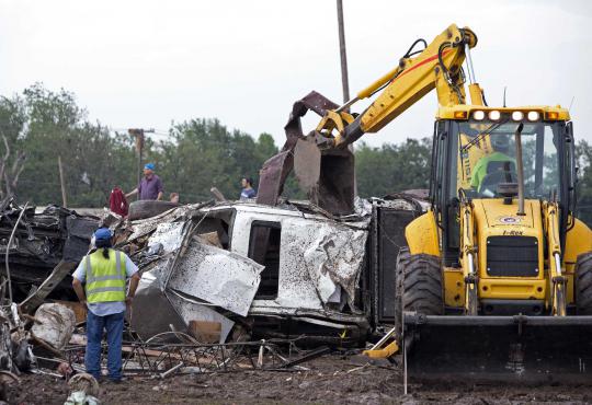 51 Orang tewas tertimbun reruntuhan akibat tornado di Oklahoma