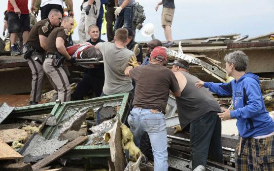 51 Orang tewas tertimbun reruntuhan akibat tornado di Oklahoma