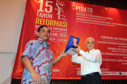 Diskusi renungan dan tantangan 15 tahun Reformasi