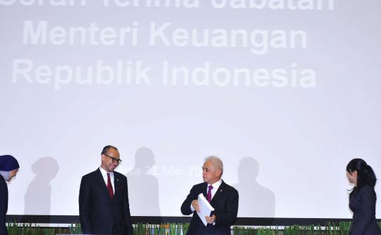 Hatta Rajasa pimpin acara sertijab Menteri Keuangan Chatib Basri