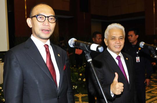 Hatta Rajasa pimpin acara sertijab Menteri Keuangan Chatib Basri