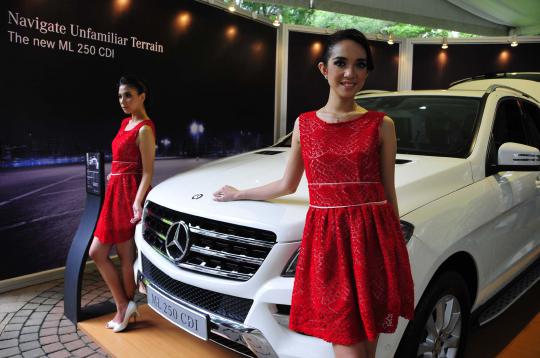 Peluncuran mobil diesel Mercedes Benz ML 250 CDI