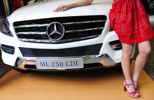 Peluncuran mobil diesel Mercedes Benz ML 250 CDI