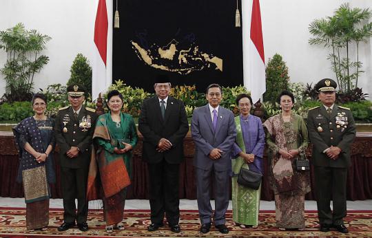 Presiden SBY pimpin pelantikan Kasad Moeldoko