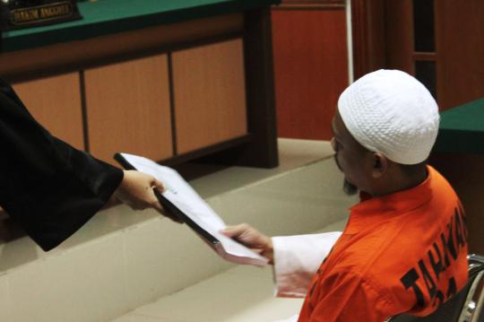 Terdakwa teroris Tambora Thoriq dituntut 8 tahun penjara