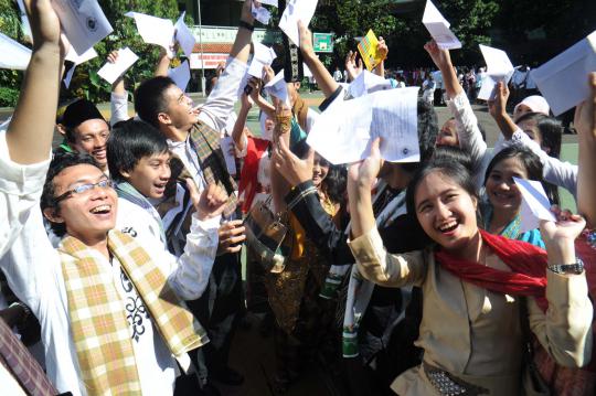 Seluruh siswa SMAN 47 Jakarta lulus ujian nasional