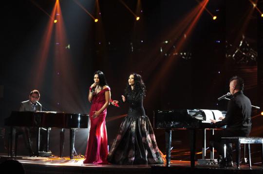 Pesona 4 juri ramaikan malam Result Show X Factor Indonesia