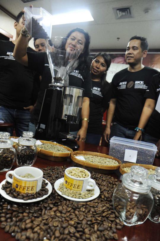 Asyiknya ikuti pelatihan meracik kopi