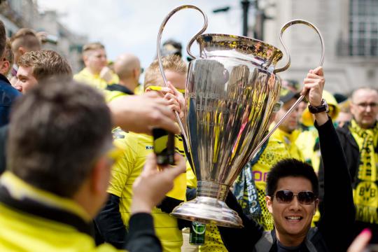 Kemeriahan jelang laga puncak Liga Champions