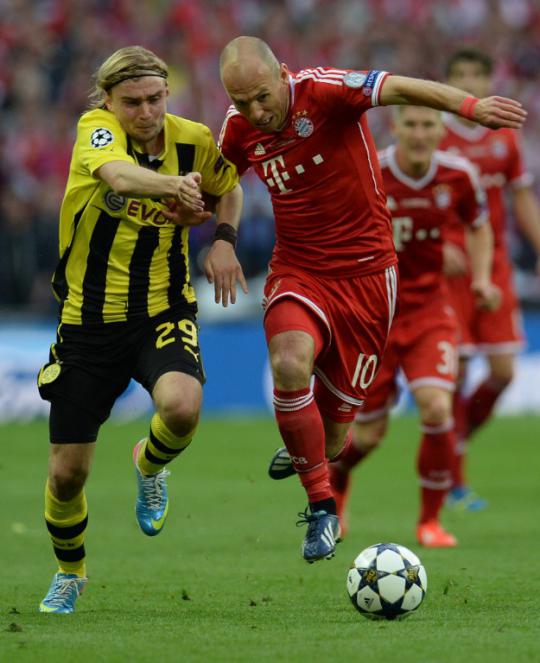 Gol Robben antar Bayern Munich rebut gelar Liga Champions