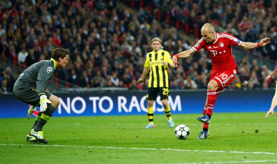 Gol Robben antar Bayern Munich rebut gelar Liga Champions