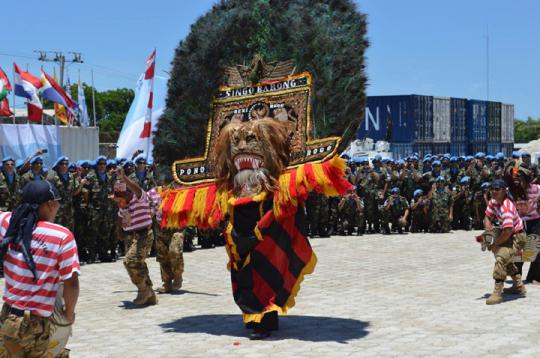 Pasukan Garuda terima penghargaan Medali PBB