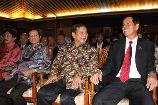 Prabowo hadiri diskusi Asosiasi Dosen Indonesia