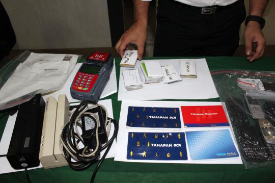 Polisi ungkap kasus pemalsuan kartu kredit