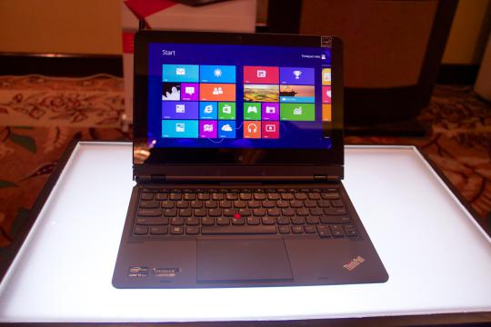 Peluncuran Lenovo ThinkPad Touch