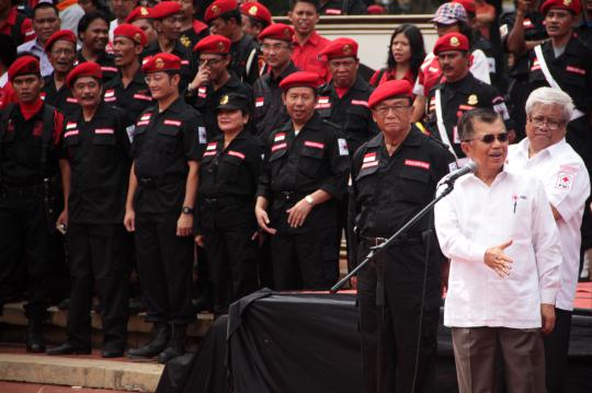 Jokowi dampingi Mega apel peringatan Hari Pancasila