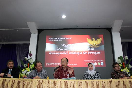 Seminar kebangsaan peringati lahirnya Pancasila