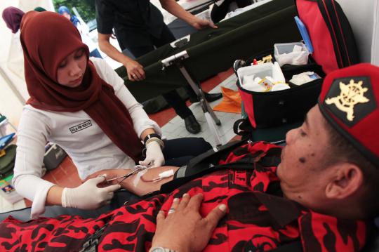 Hari Pancasila, PDIP isi kegiatan donor darah