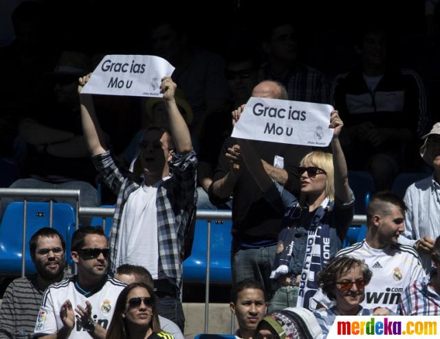 Foto : Laga perpisahan Jose Mourinho bersama Real Madrid 