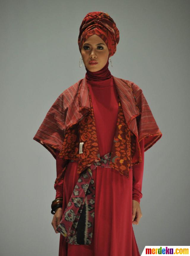 Foto : Fashion show busana muslim merdeka.com
