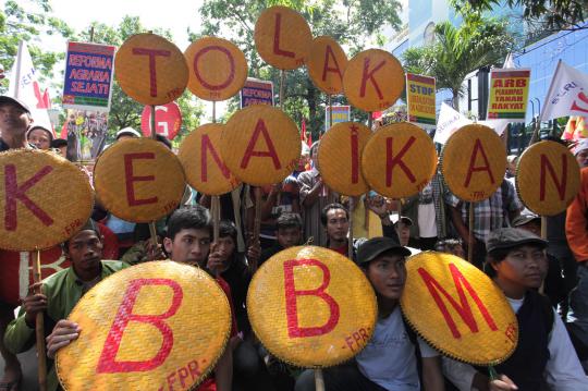 Ratusan petani tolak tegas rencana kenaikan BBM