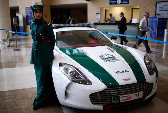 Armada patroli super cepat kepolisian Dubai