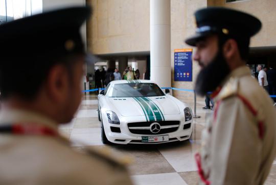 Armada patroli super cepat kepolisian Dubai