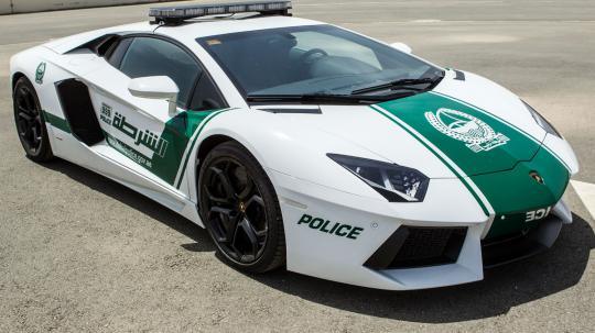 Armada patroli super cepat kepolisian Dubai