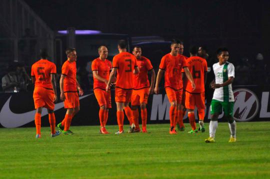 Tim oranye Belanda tekuk Garuda 3-0