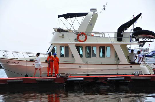 15 Kapal mewah kelas dunia berlabuh di Pelabuhan Sunda Kelapa