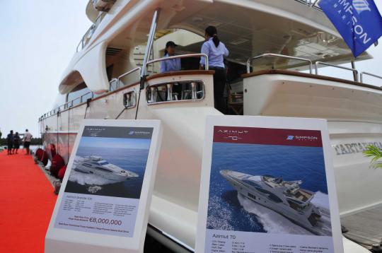 15 Kapal mewah kelas dunia berlabuh di Pelabuhan Sunda Kelapa