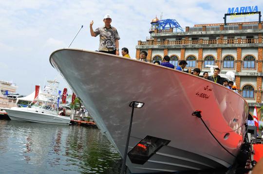 15 Kapal mewah kelas dunia berlabuh di Pelabuhan Sunda Kelapa