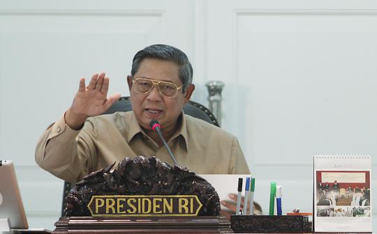 SBY pimpin rapat kabinet RKP
